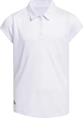 adidas Girls' Performance Short Sleeve Golf Polo Shirt