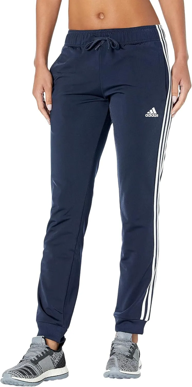 adidas Women's Plus Size Essentials Fleece Tapered Cuff Pants