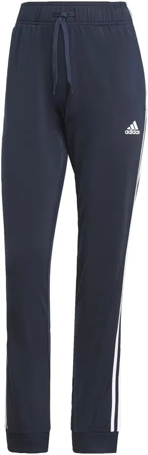 adidas Women's Plus Size Essentials Fleece Tapered Cuff Pants