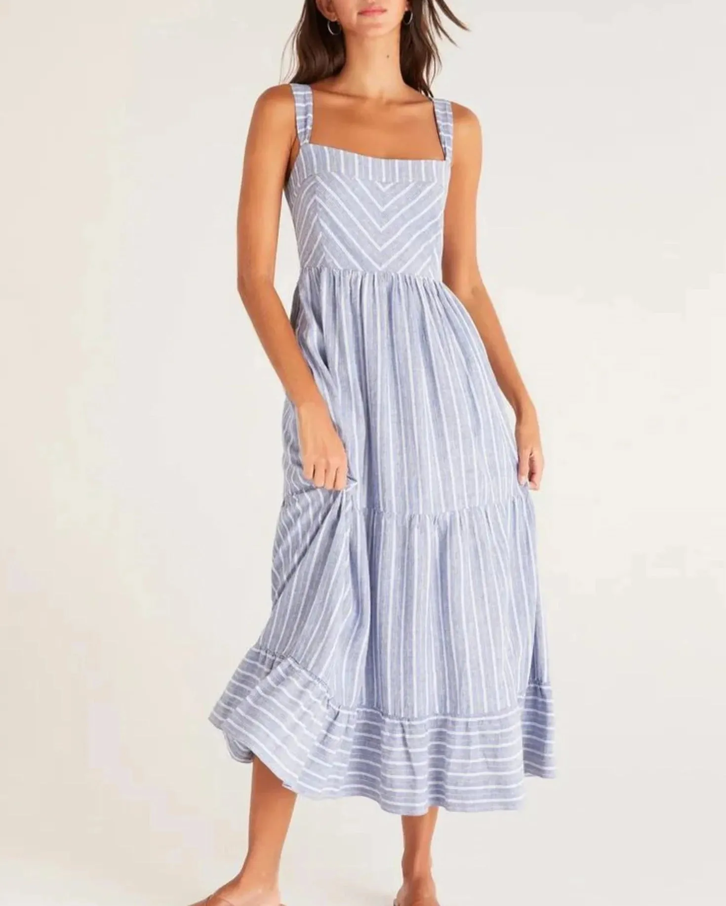 AYLA STRIPED DRESS