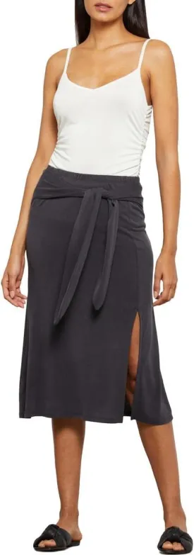 BCBGMAXAZRIA Women's Side Slit Midi Skirt