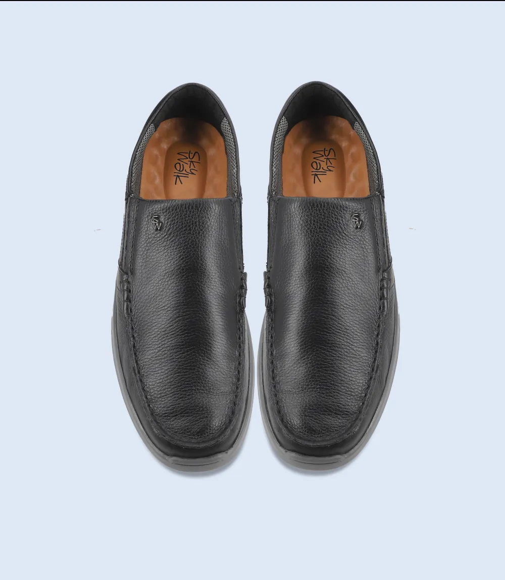 BM6742-BLACK-Men Slip on