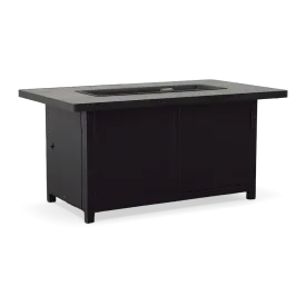 CAPRI 30" x 50" RECTANGLE CHAT HEIGHT FIRE TABLE