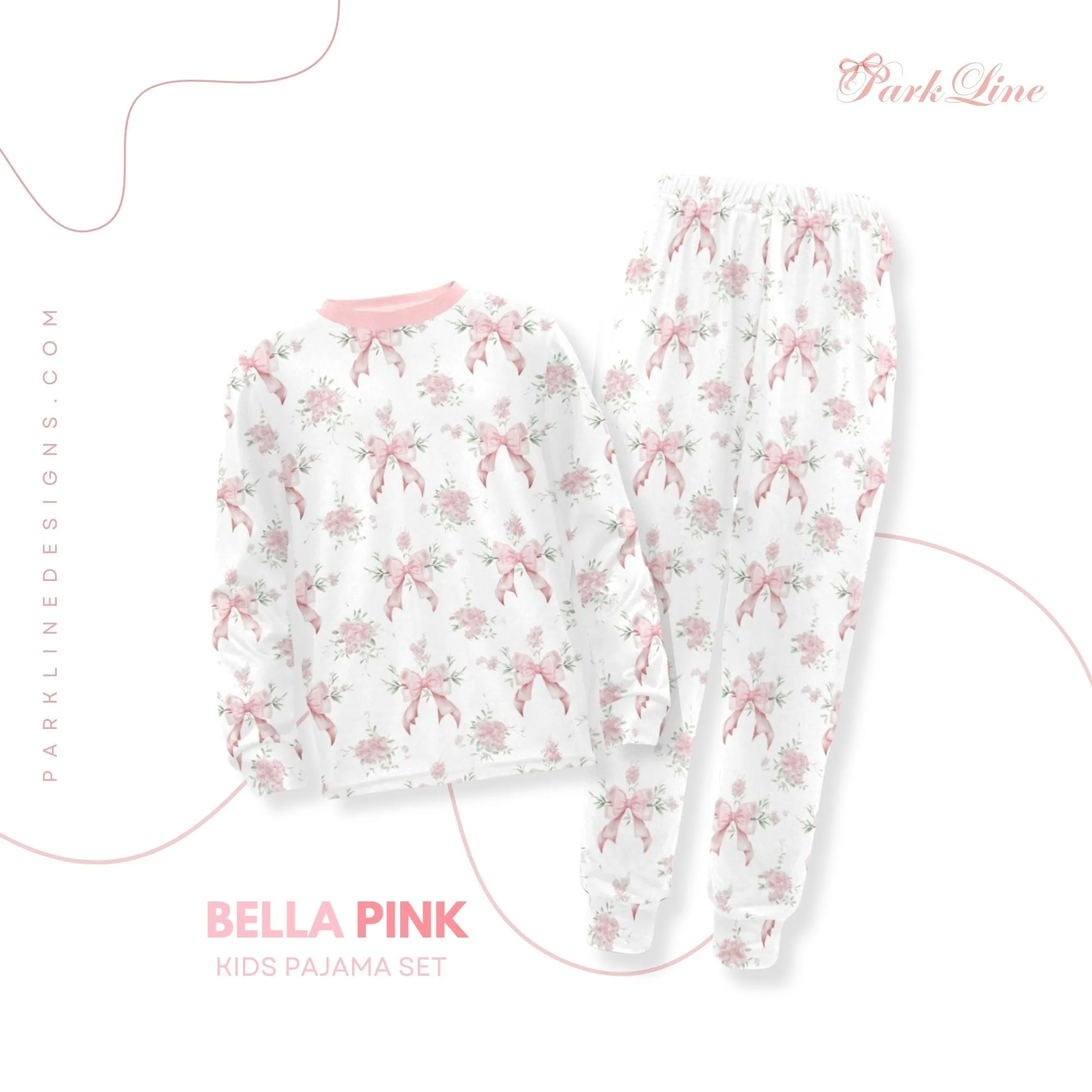 Caroline | Pajama Set for Girls | Elegant & Comfortable Sleepwear for Kids