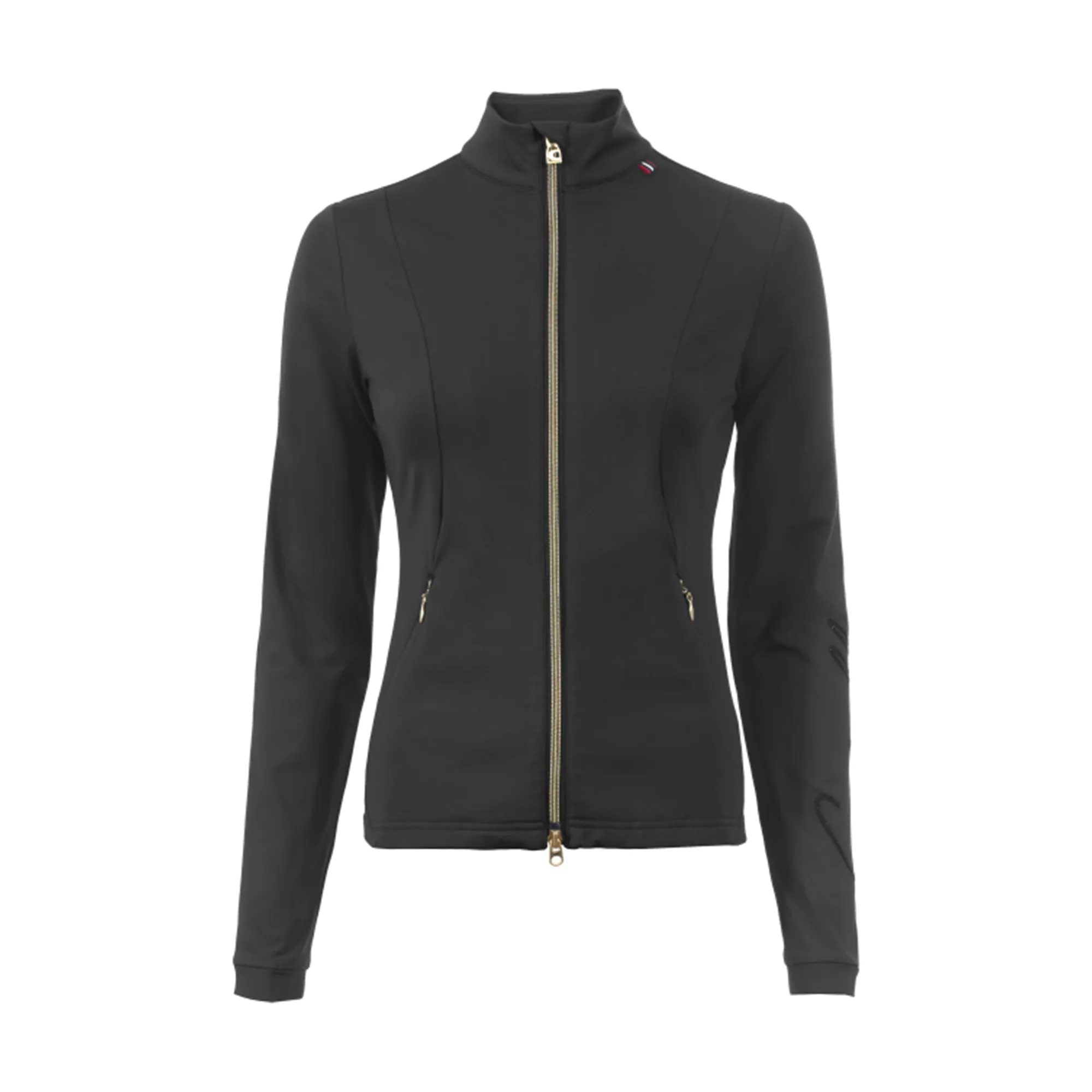 Cavallo CavalMADDIE Ladies Full Zip Lightweight Jacket, Black