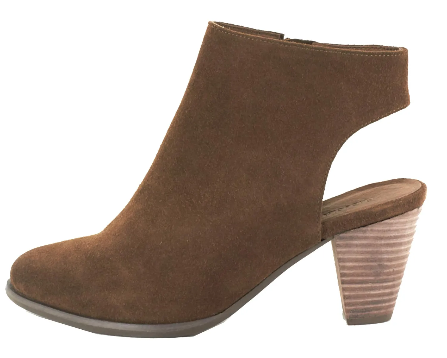 Chocolat Blu Women's Haaz Stacked Cone Heel Ankle Bootie