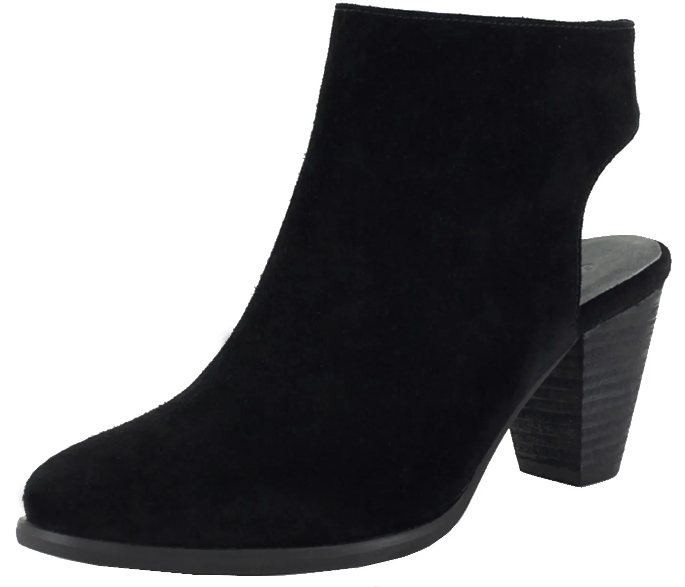 Chocolat Blu Women's Haaz Stacked Cone Heel Ankle Bootie