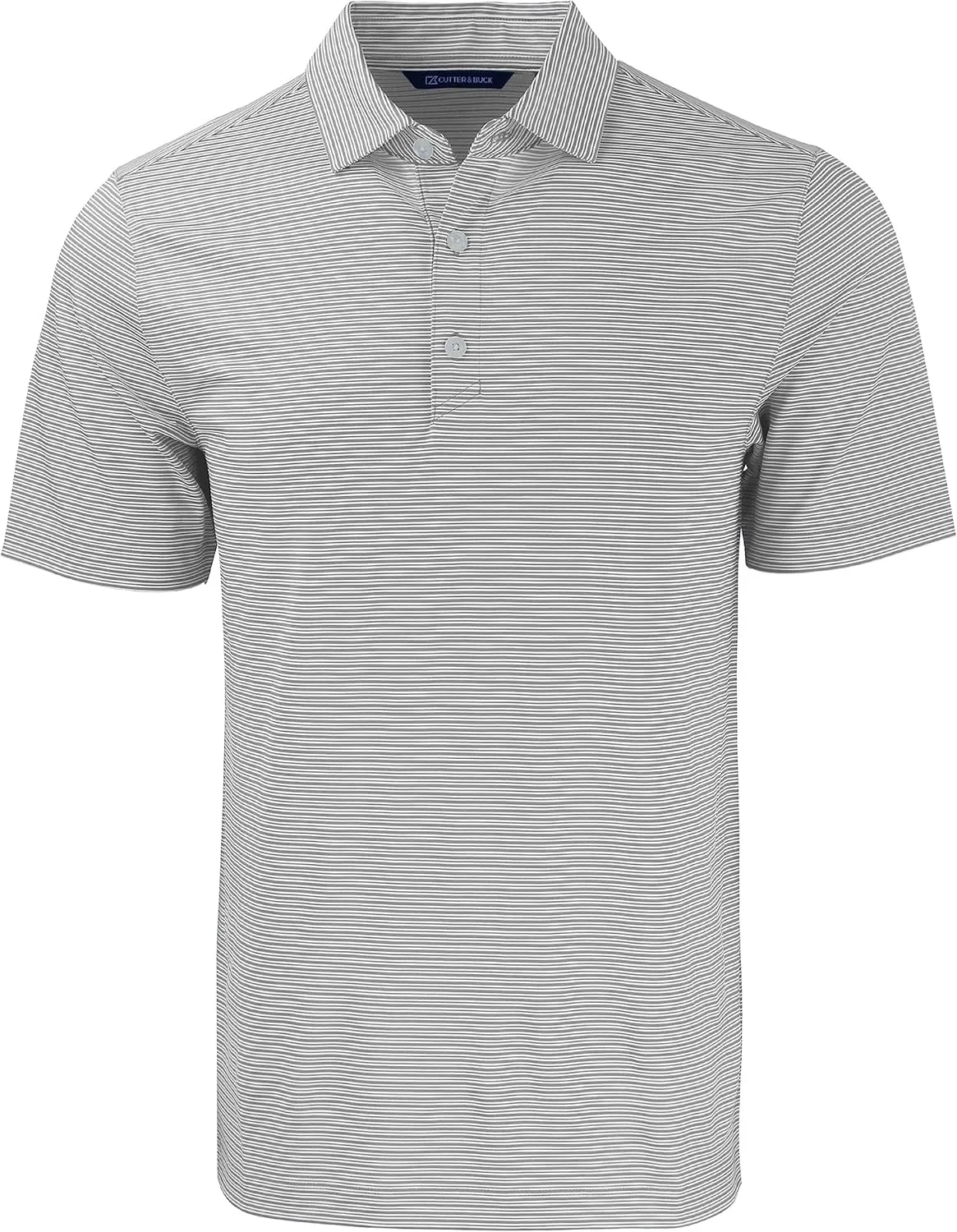 Cutter & Buck Forge Eco Double Stripe Stretch Recycled Mens Big &Tall Polo