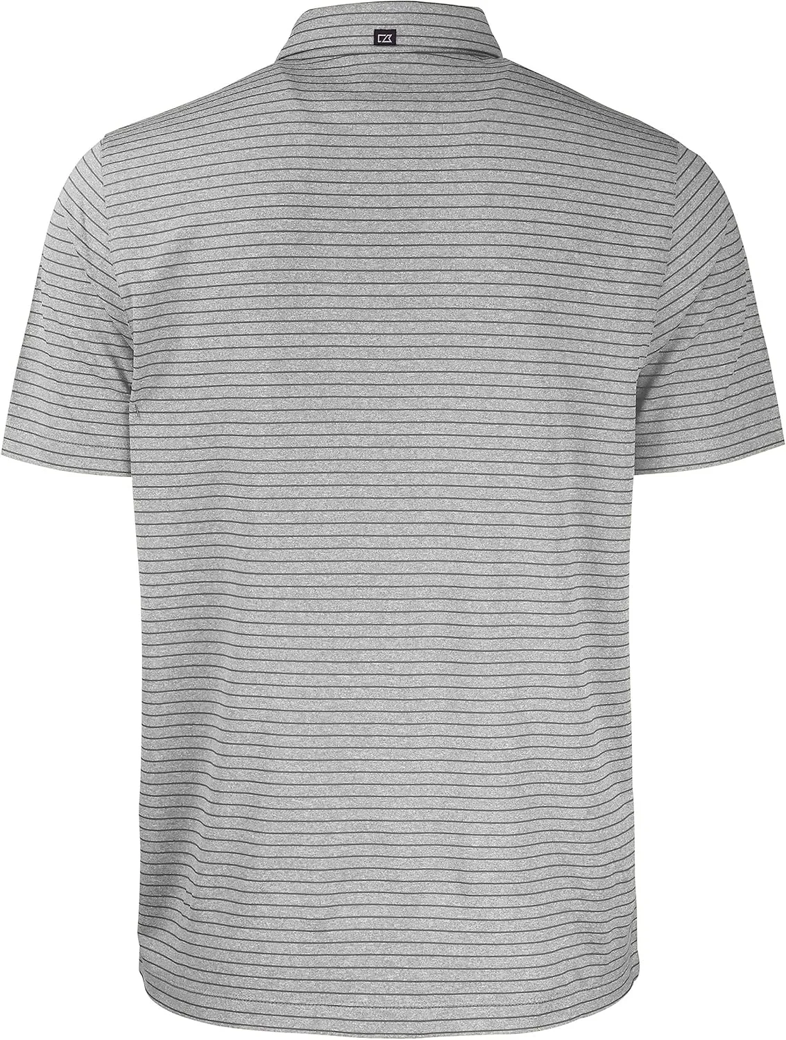 Cutter & Buck Forge Eco Heather Stripe Stretch Recycled Mens Big & Tall Polo