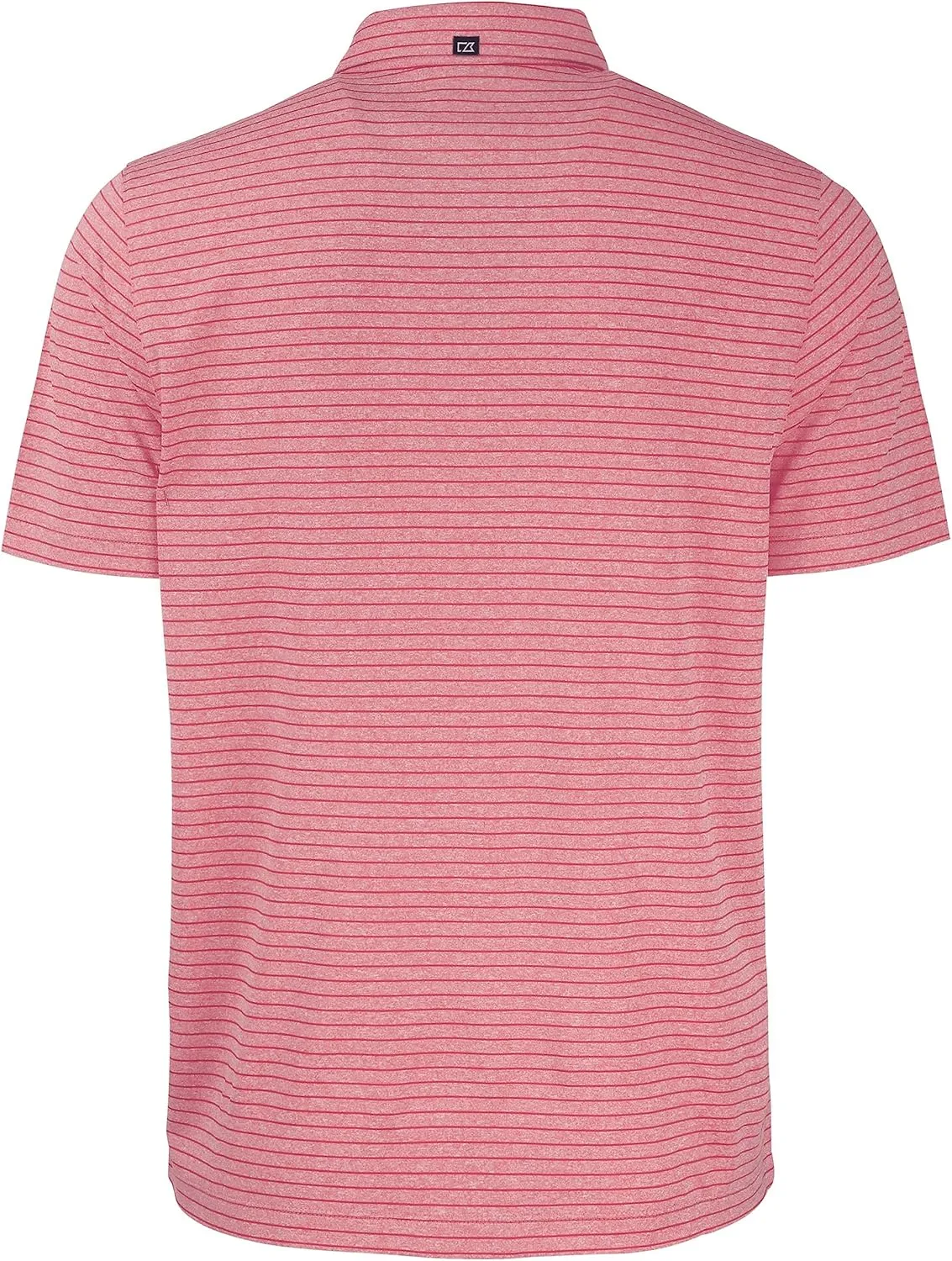 Cutter & Buck Forge Eco Heather Stripe Stretch Recycled Mens Polo