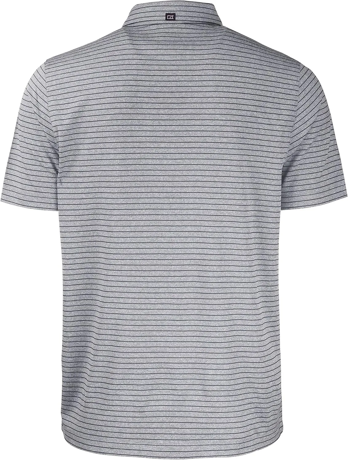 Cutter & Buck Forge Eco Heather Stripe Stretch Recycled Mens Polo