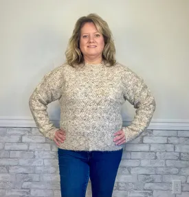 Eco-Chic Oatmeal Sweater