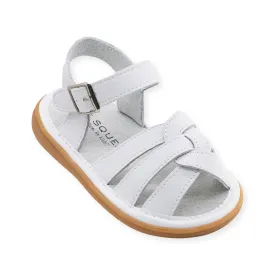 Emma White Sandal