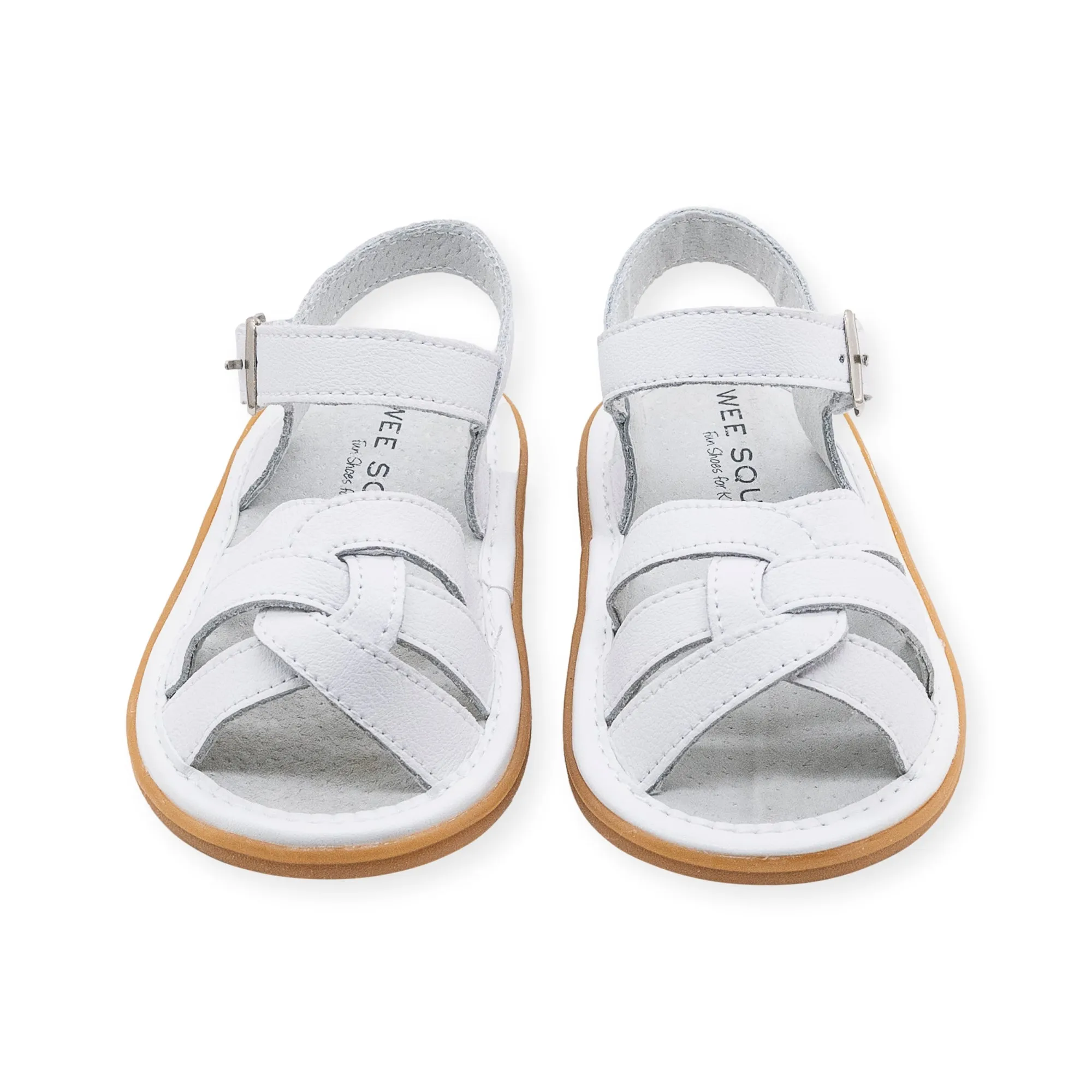 Emma White Sandal