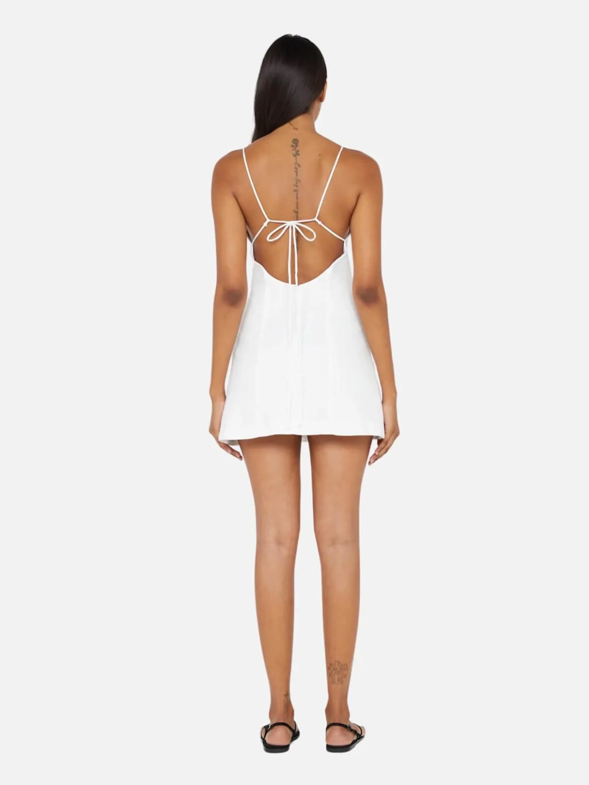 Everly Mini Dress - White