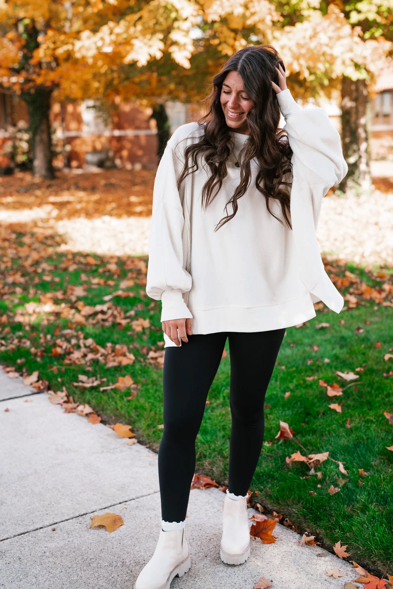 Good To Go Oversized Top