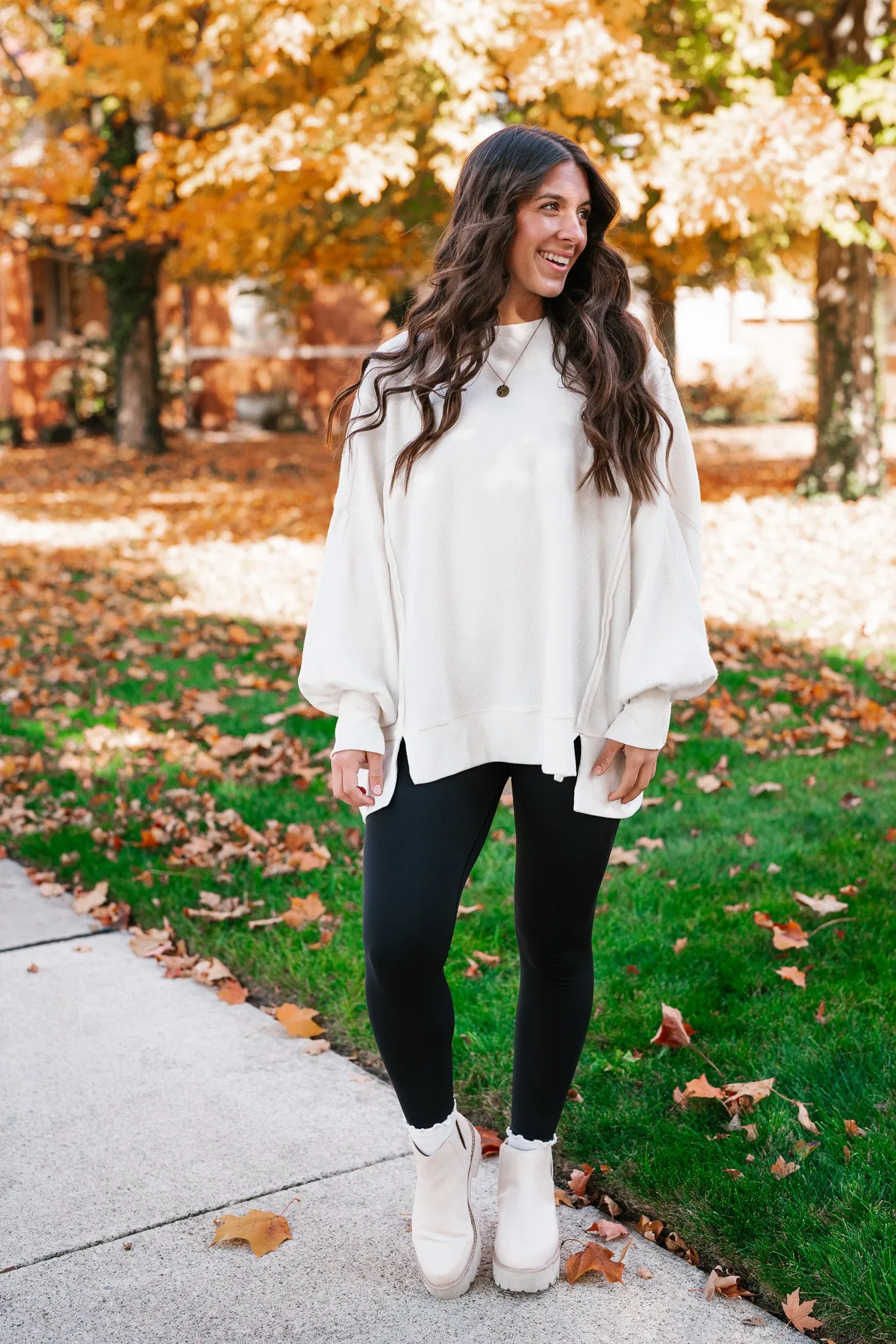 Good To Go Oversized Top