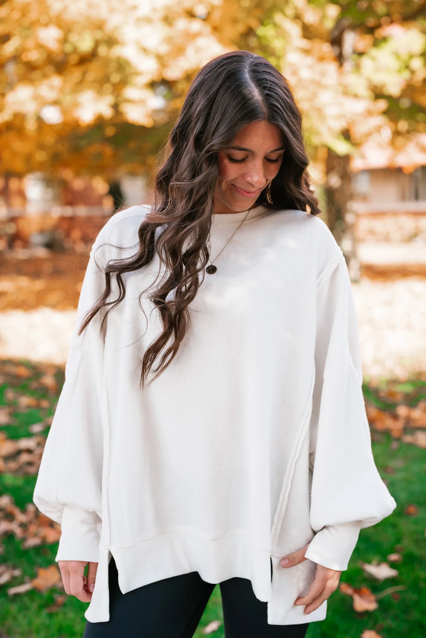 Good To Go Oversized Top