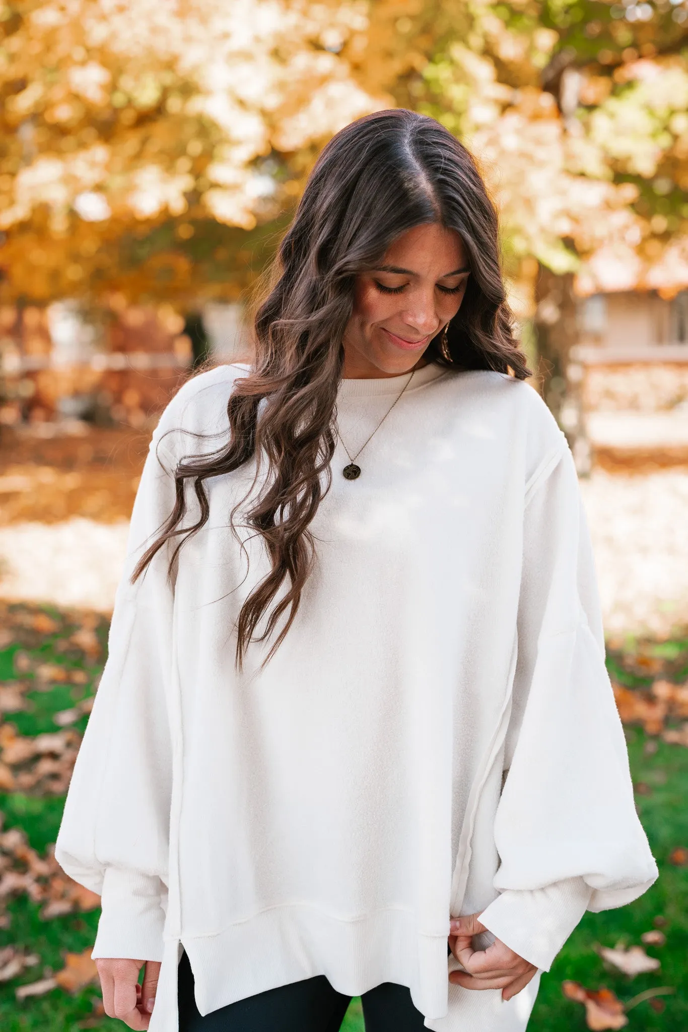 Good To Go Oversized Top