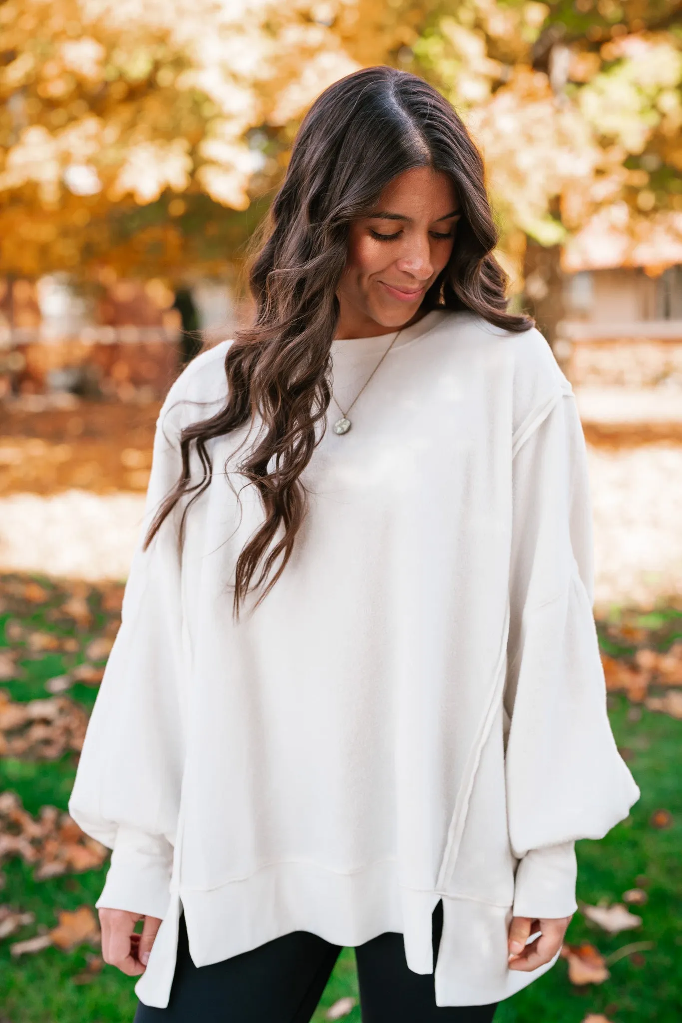Good To Go Oversized Top