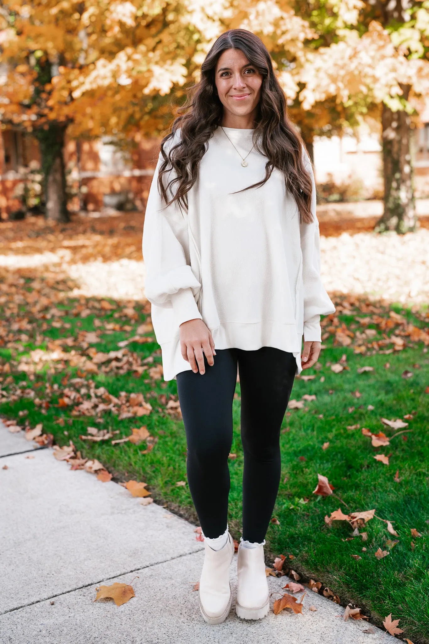 Good To Go Oversized Top
