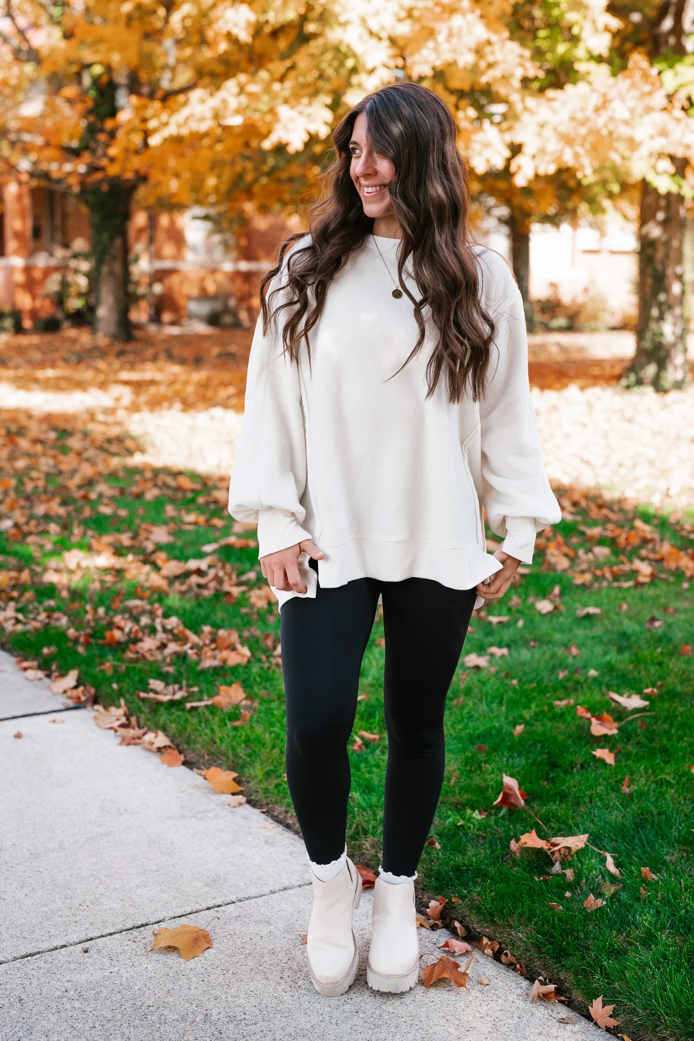 Good To Go Oversized Top