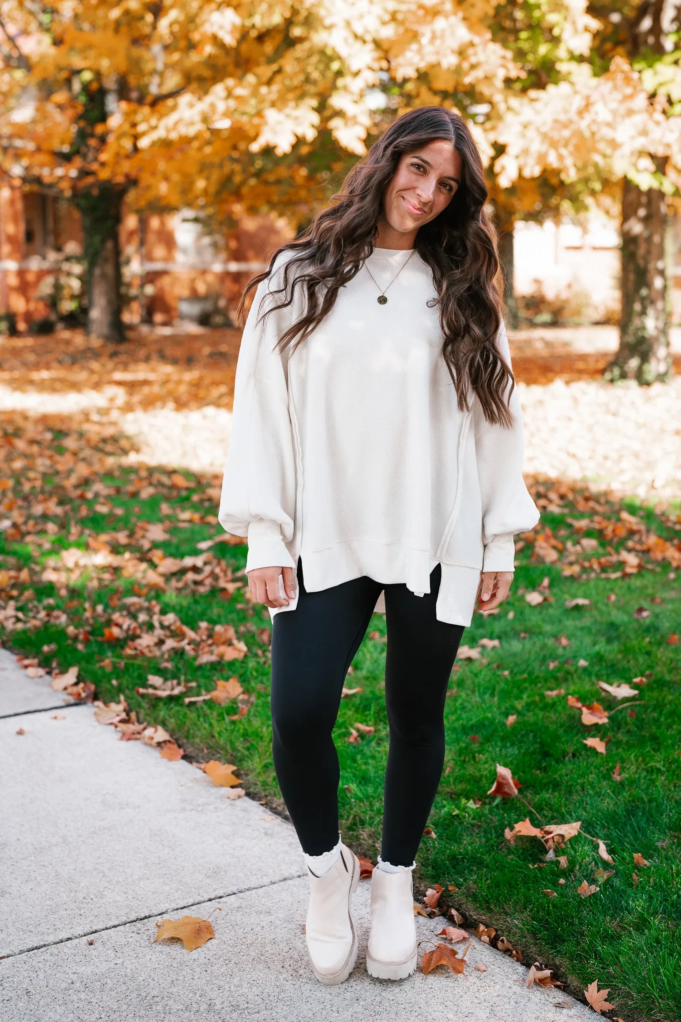 Good To Go Oversized Top