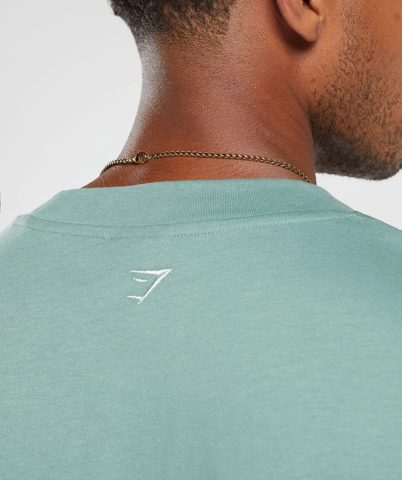 Gymshark Monogram T-Shirt - Ink Teal