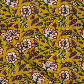Hand Soft Cotton Bagru Block Printing Fabric