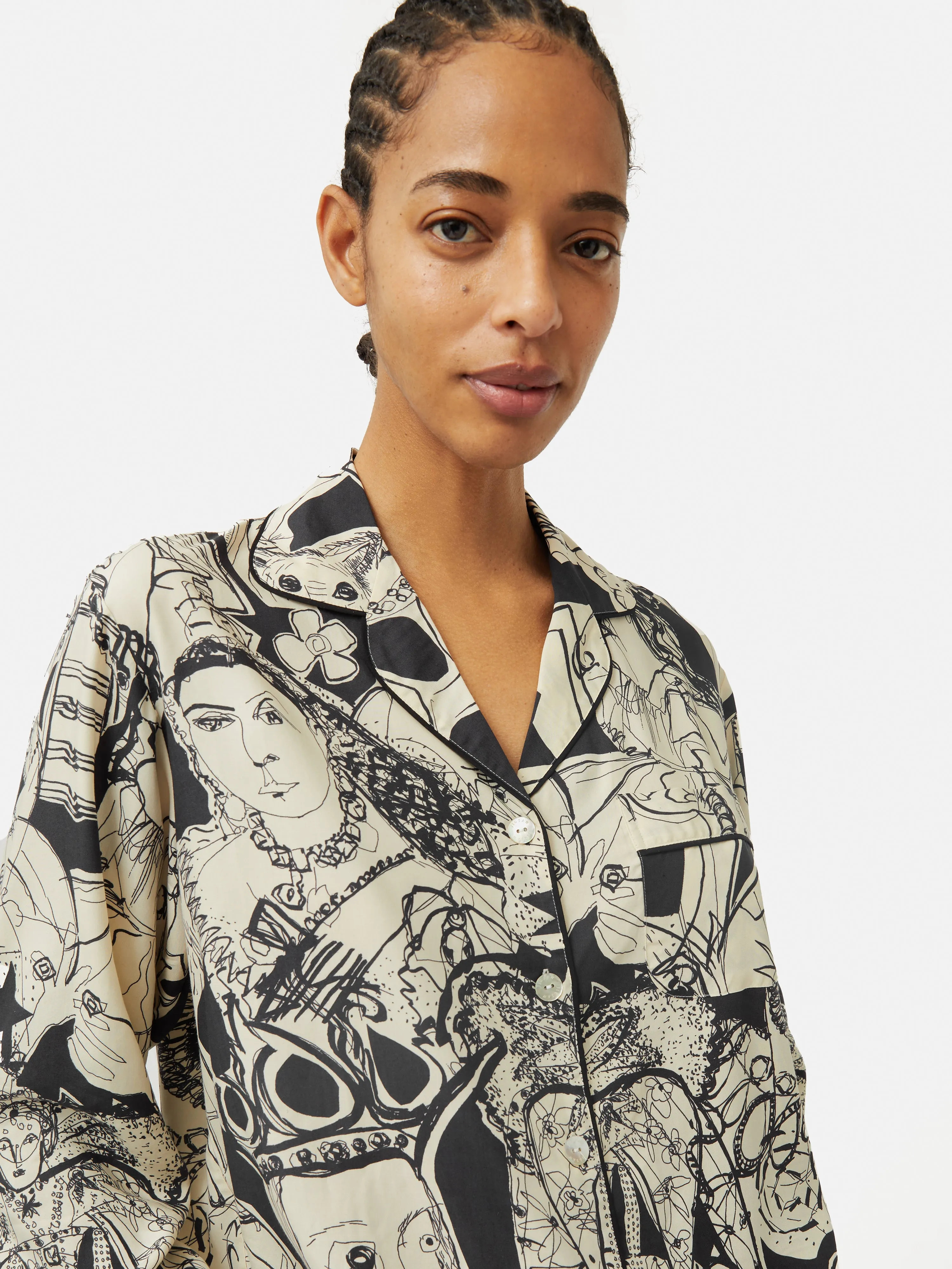 Kings & Queens Pyjama | Monochrome