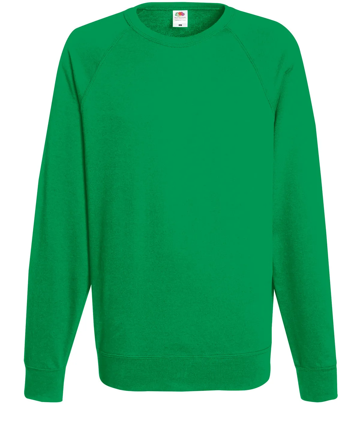 Lightweight raglan sweatshirt | Kelly Green