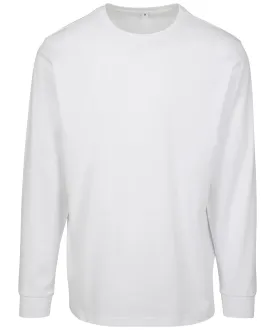 Long sleeve with cuff rib | White
