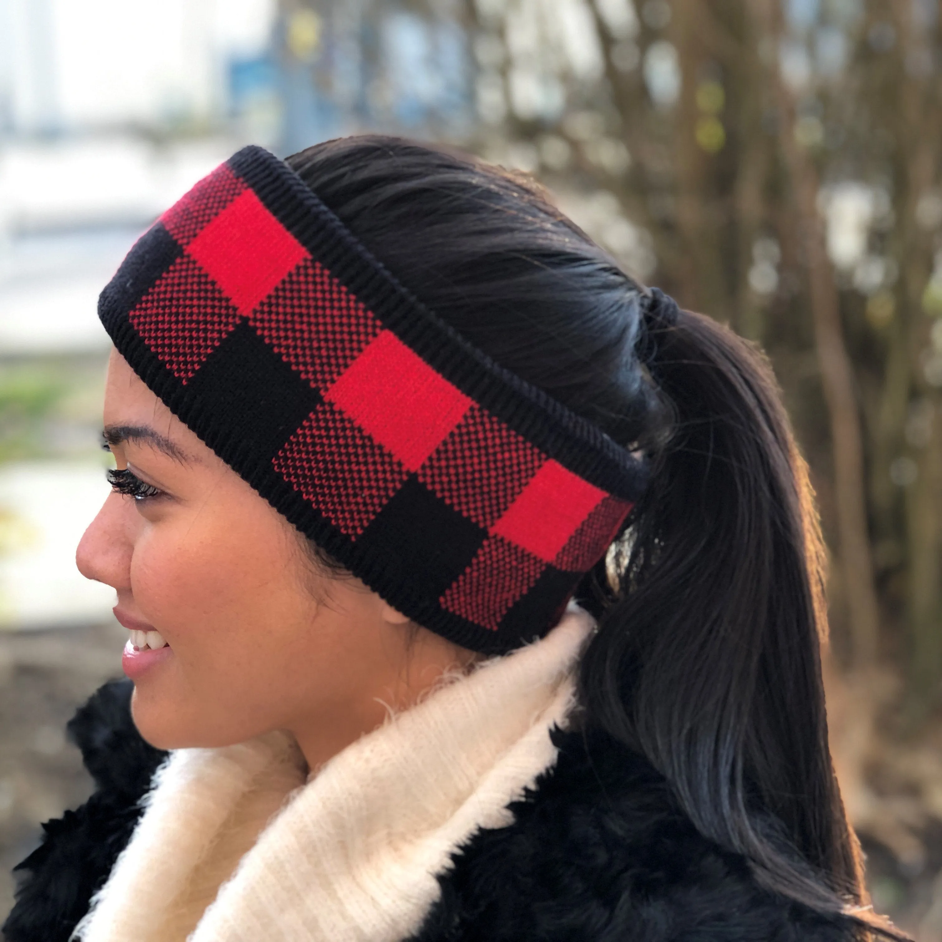 Lumberjack Red - Headband Adult