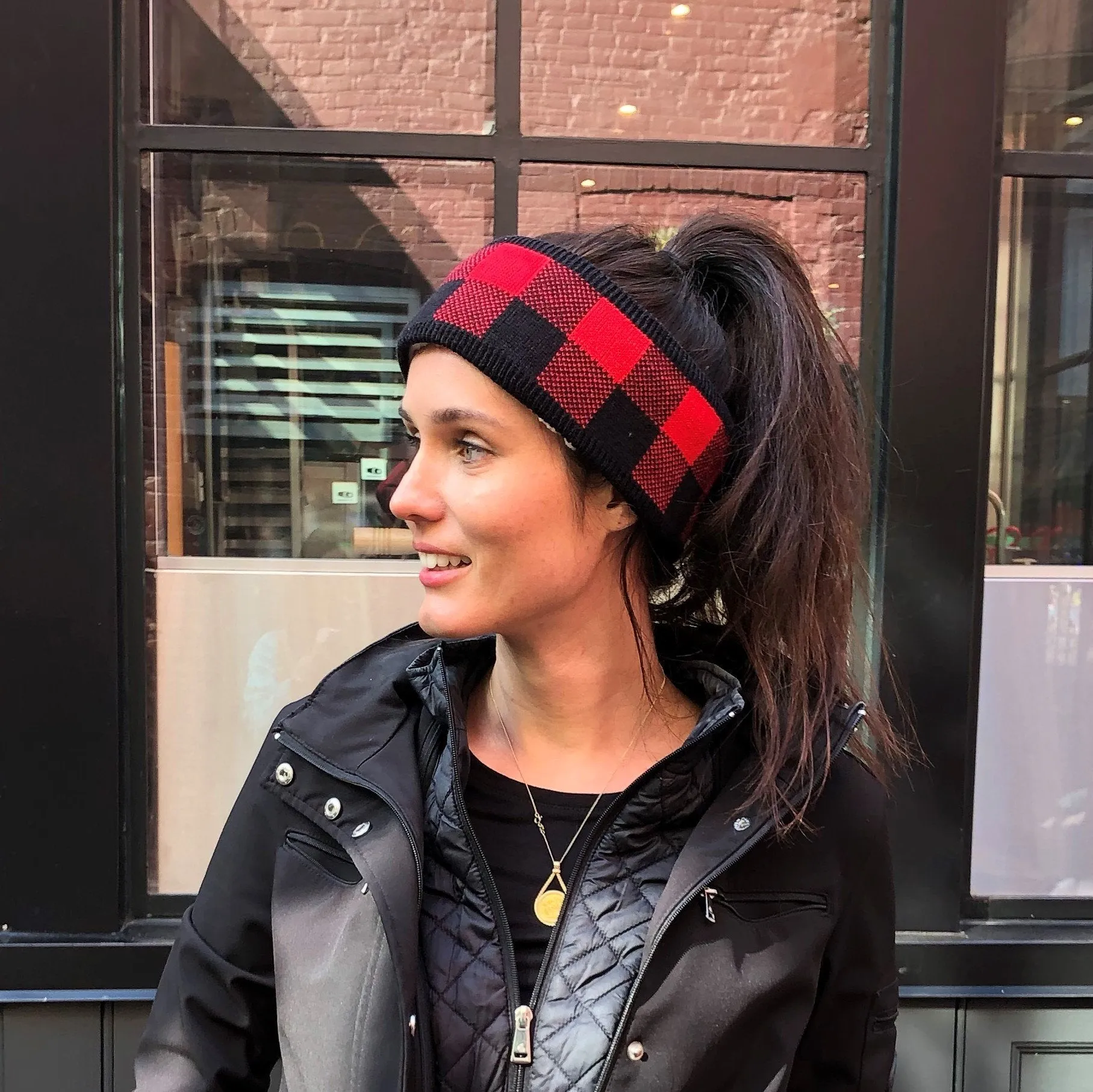 Lumberjack Red - Headband Adult