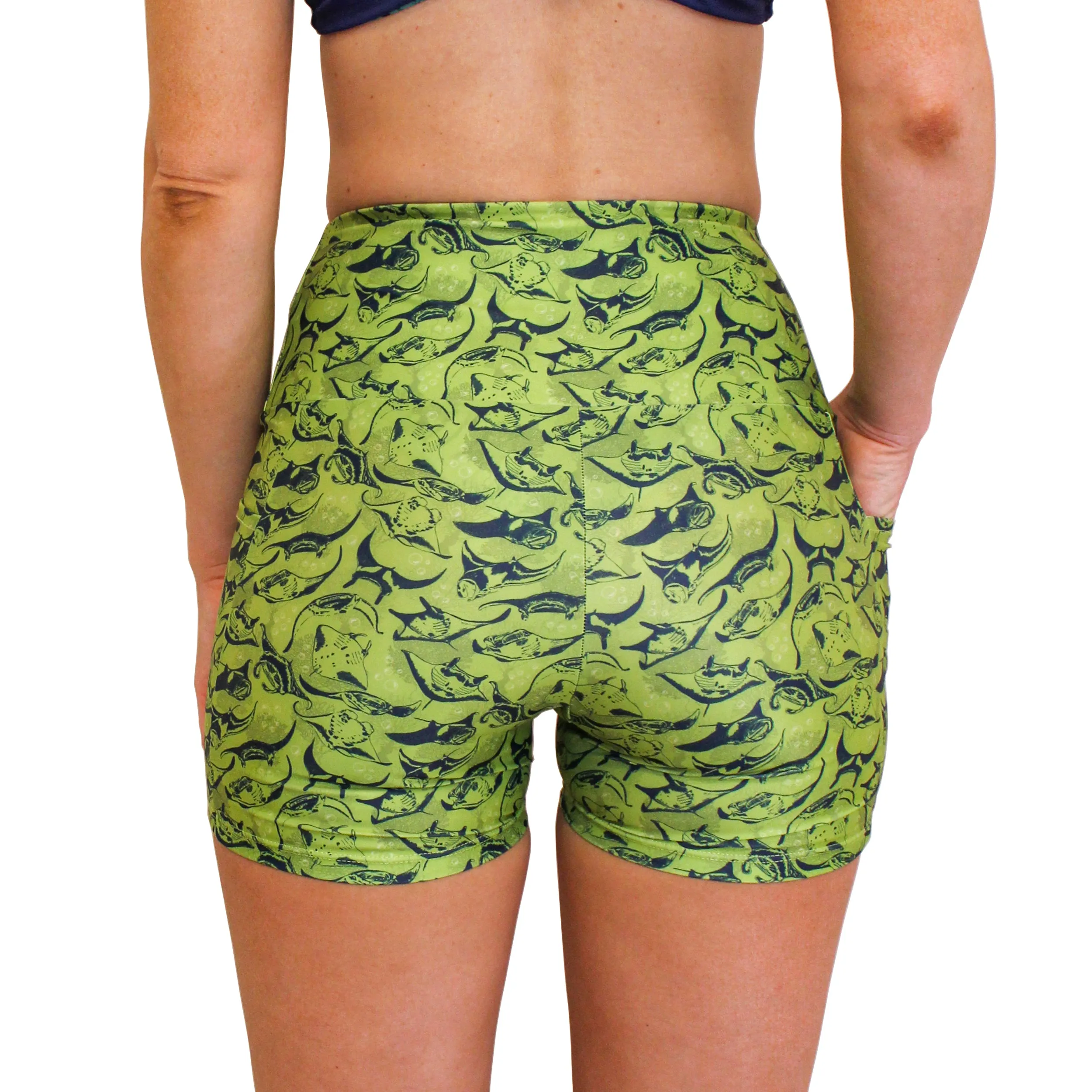 Manta Ray Sustainable Side Pocket Shorts