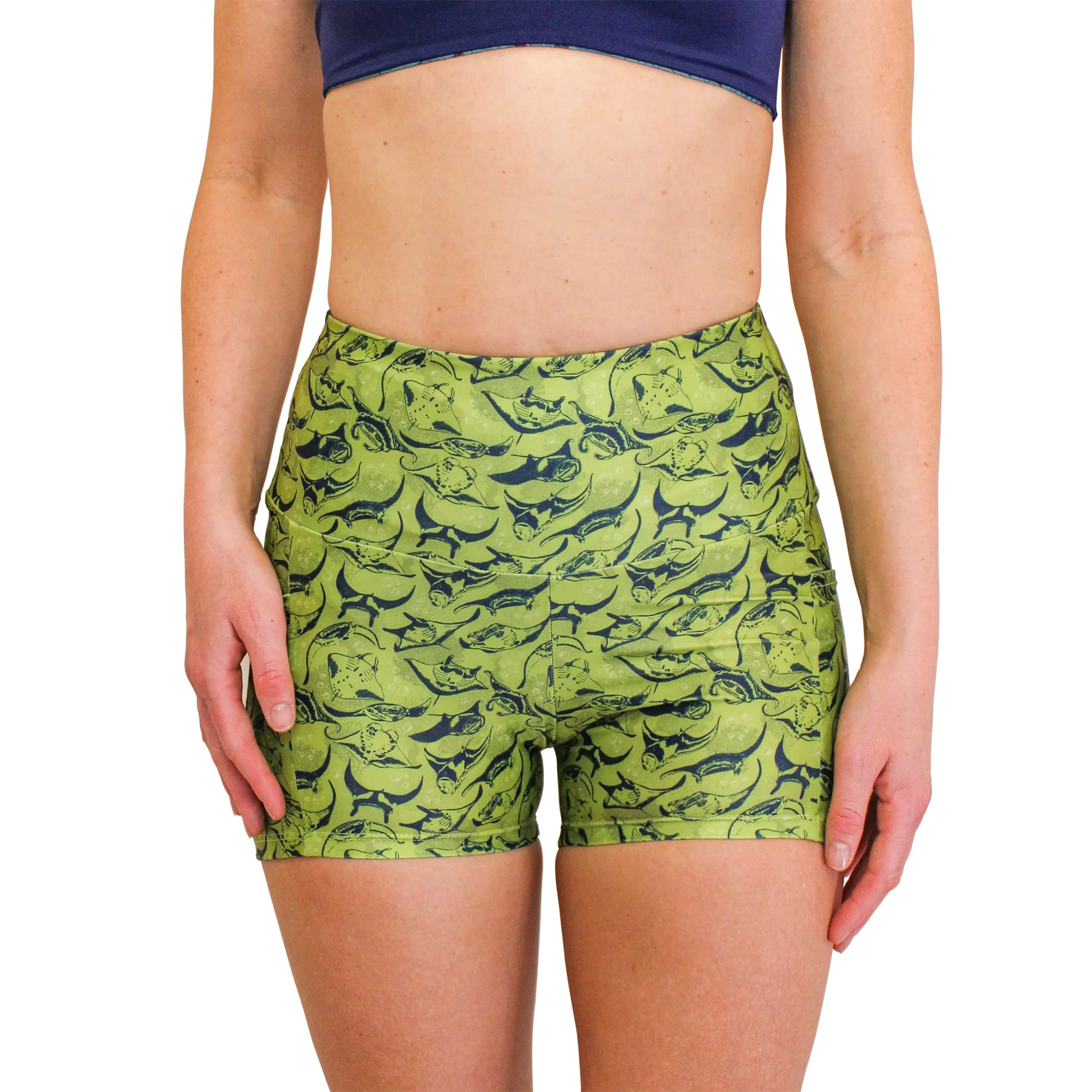 Manta Ray Sustainable Side Pocket Shorts
