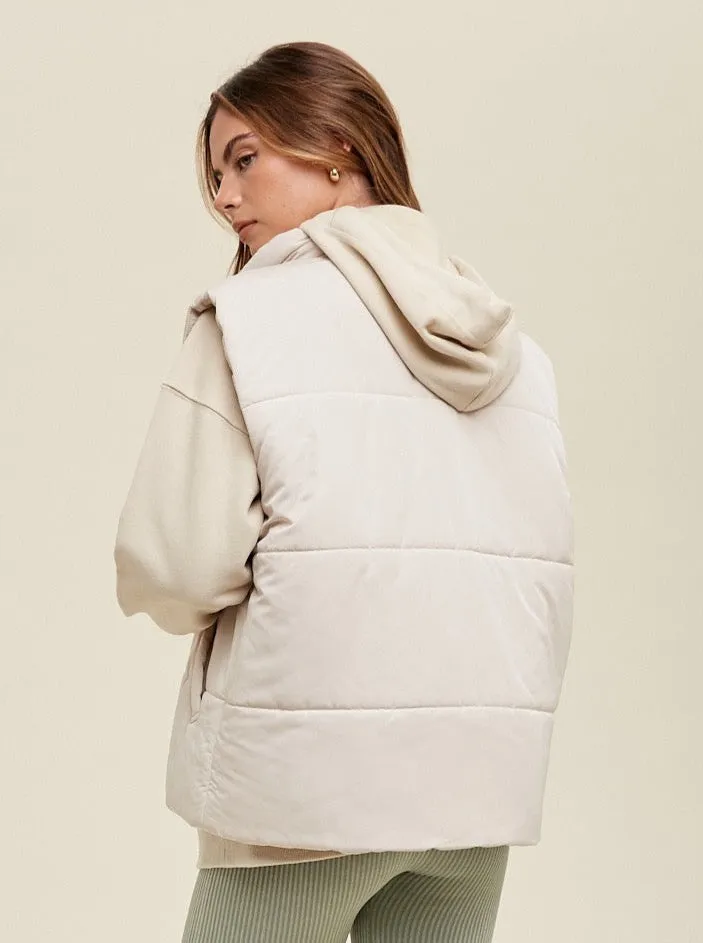 Marshmallow Puffer Vest