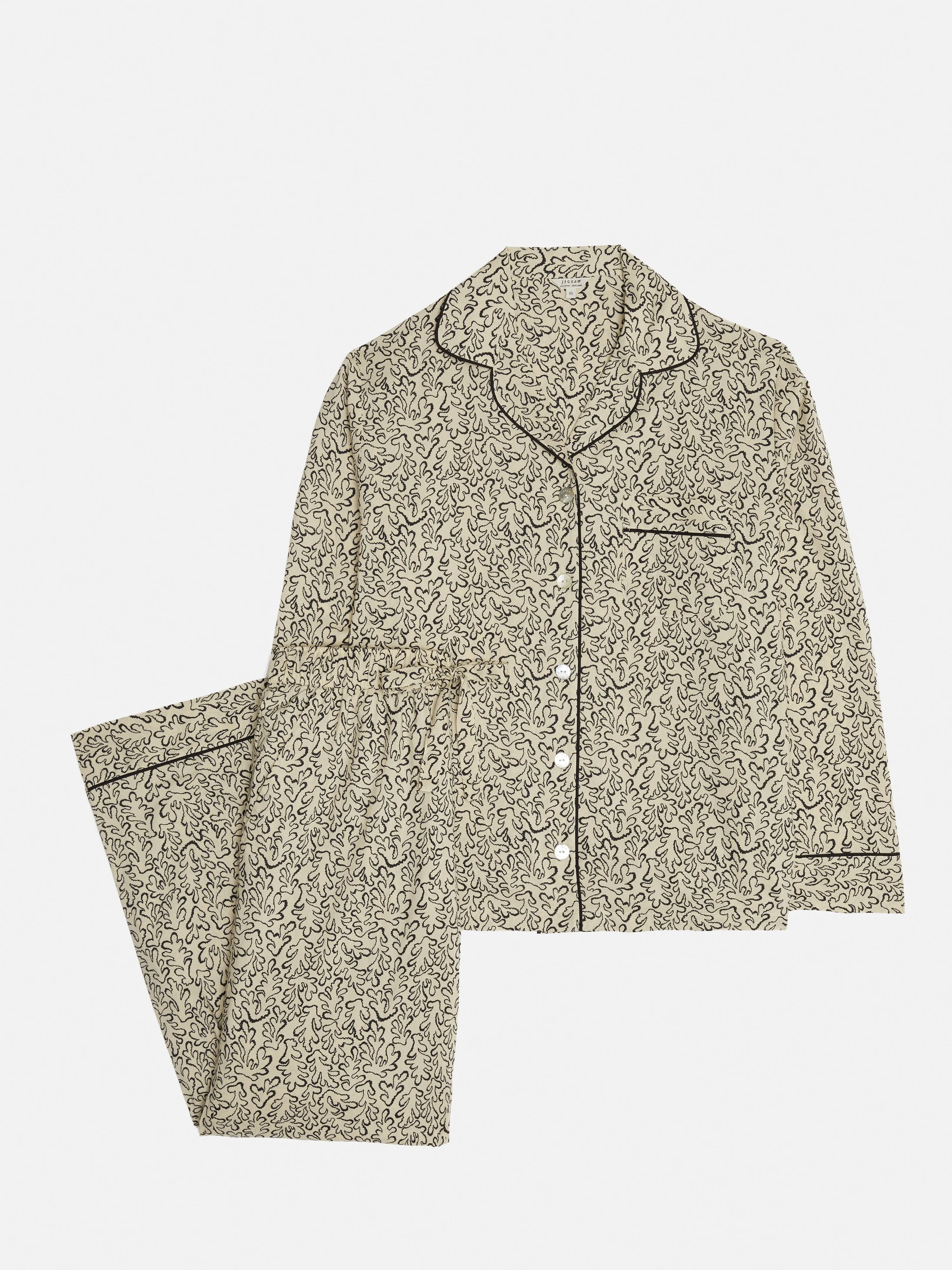 Mini Hydra Coral Pyjama | Cream