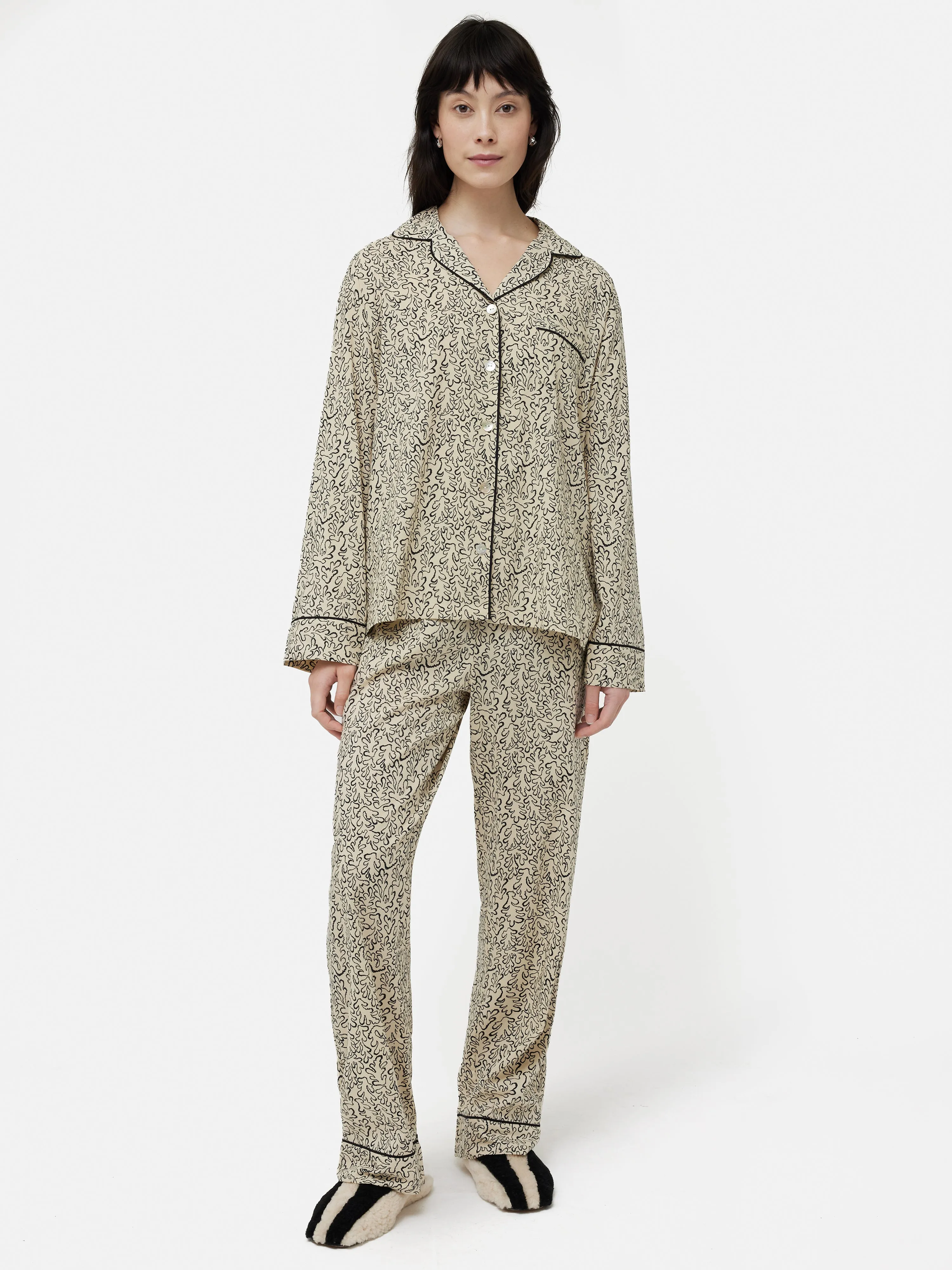 Mini Hydra Coral Pyjama | Cream