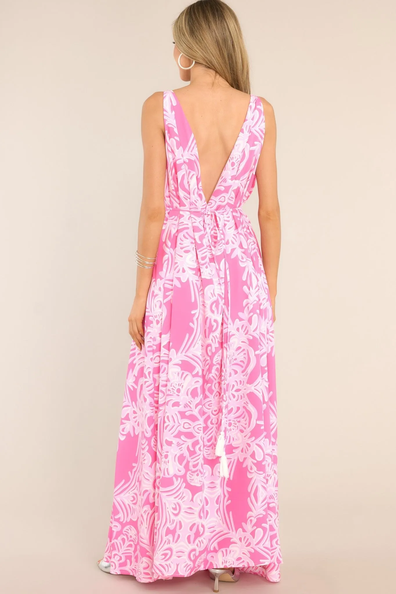 Only Clear Skies Pink Maxi Dress