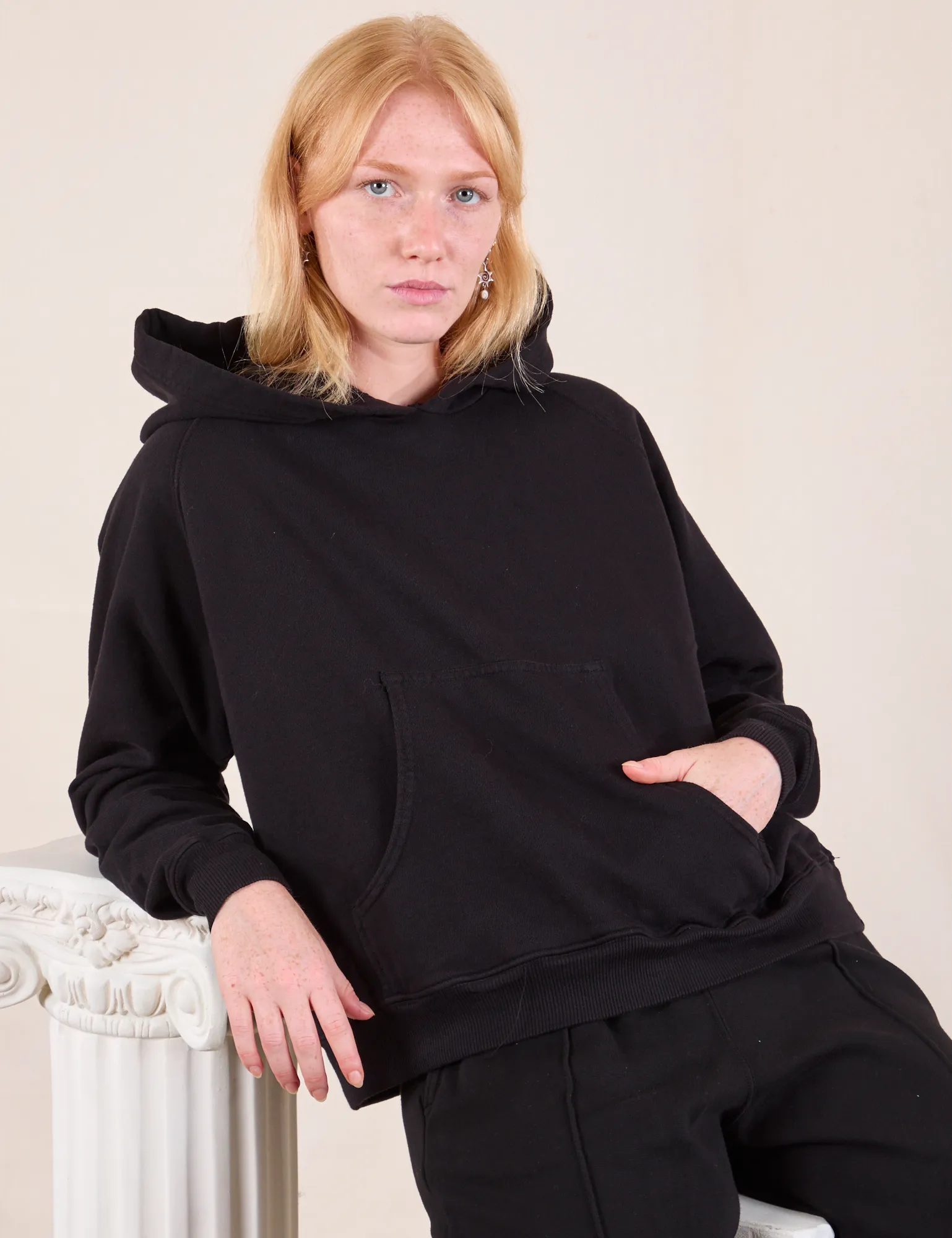 Oversized Hoodie - Basic Black