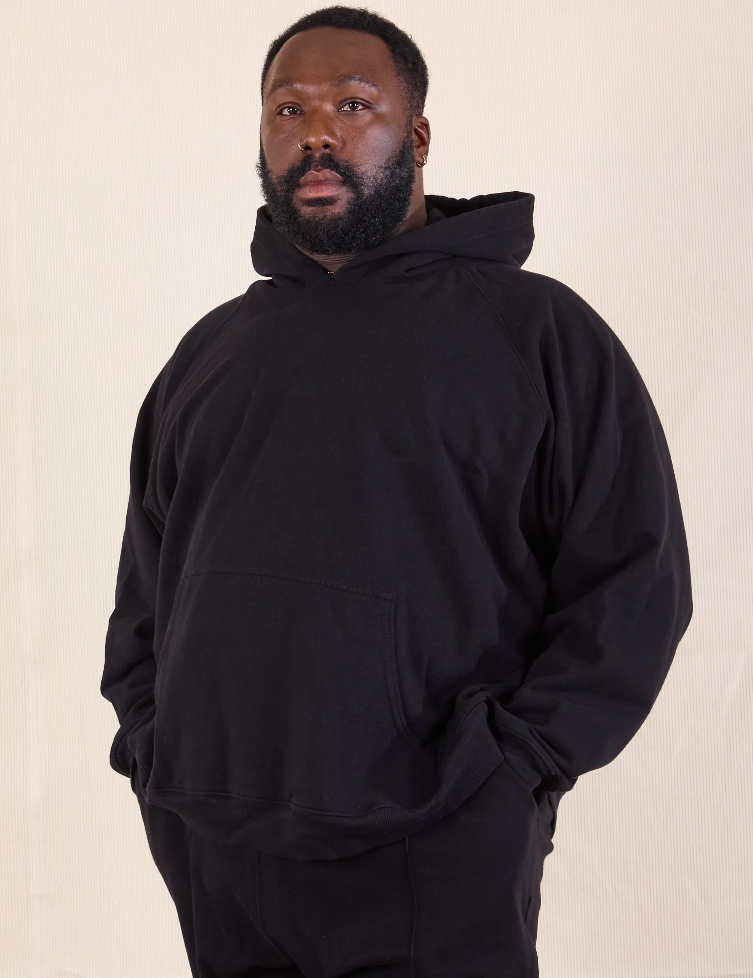 Oversized Hoodie - Basic Black