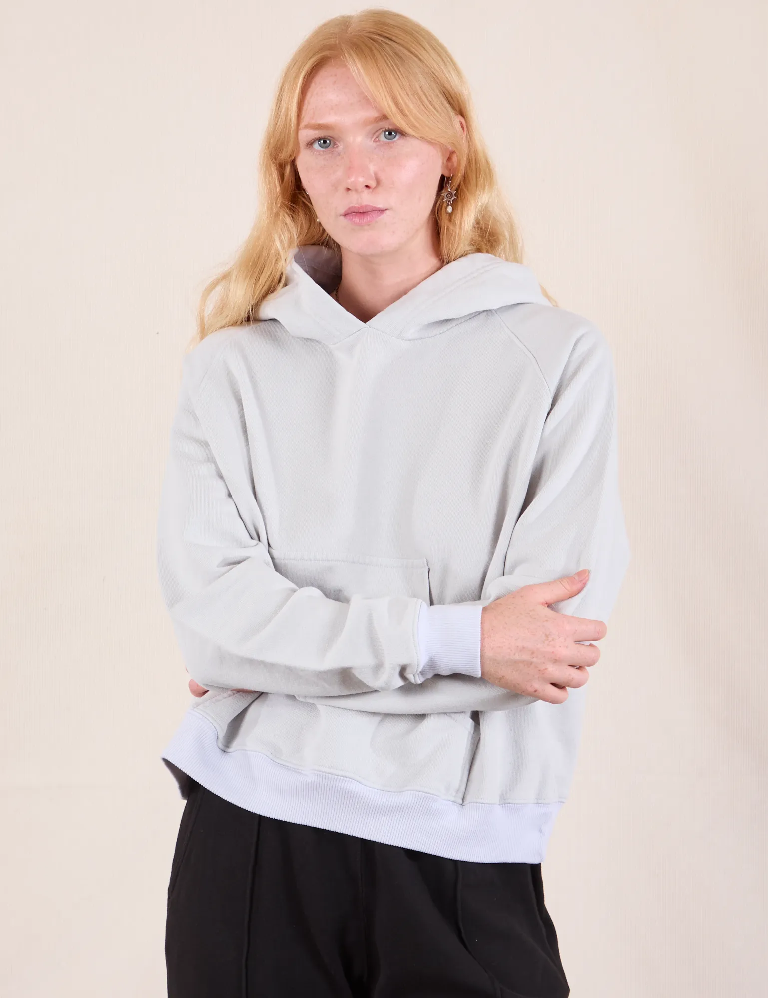 Oversized Hoodie - Dishwater White