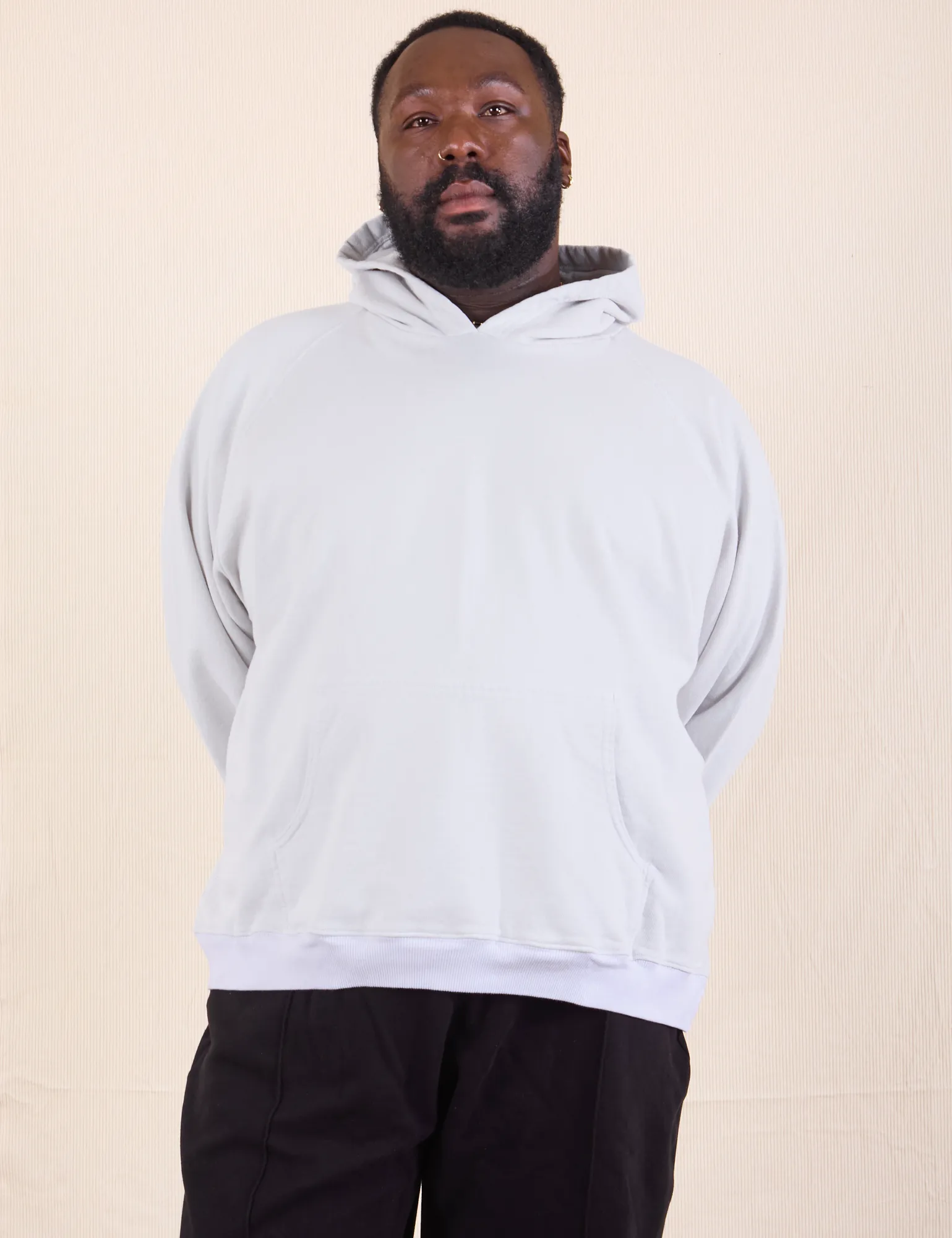 Oversized Hoodie - Dishwater White