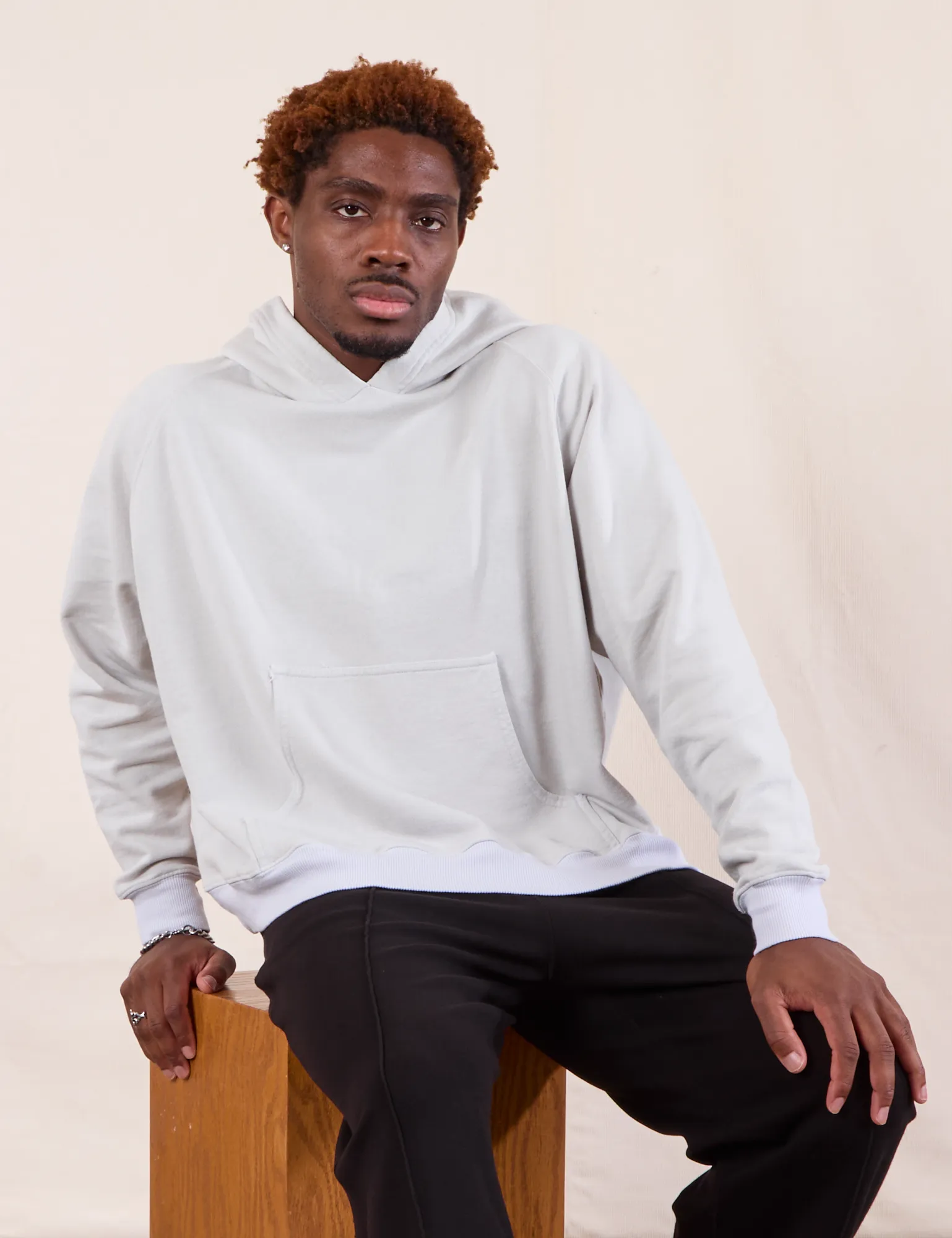Oversized Hoodie - Dishwater White