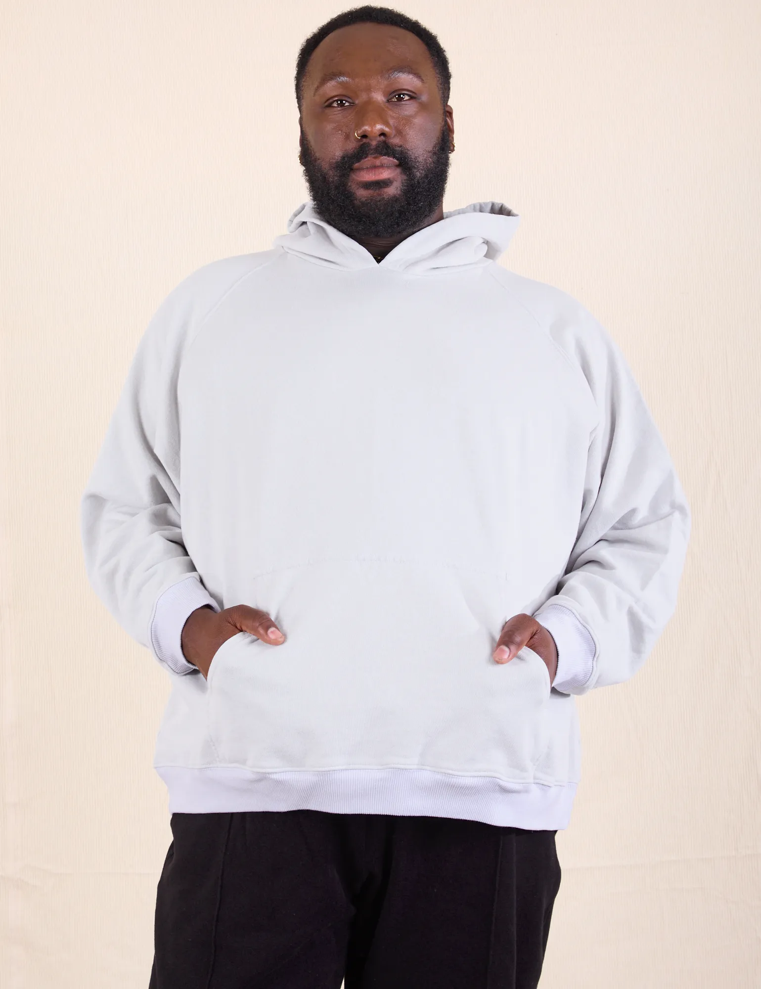 Oversized Hoodie - Dishwater White