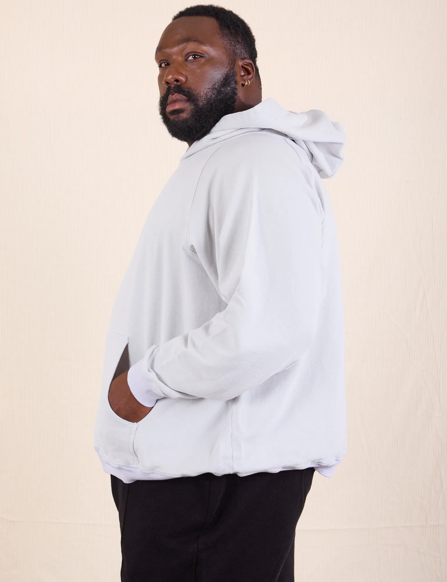Oversized Hoodie - Dishwater White