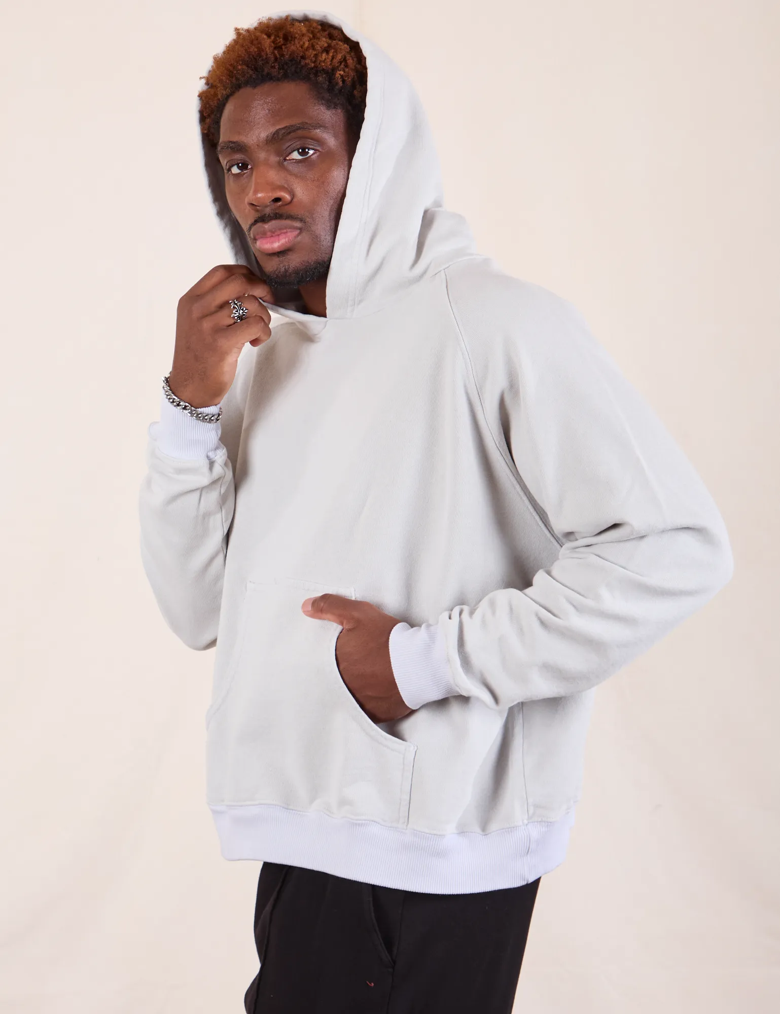 Oversized Hoodie - Dishwater White