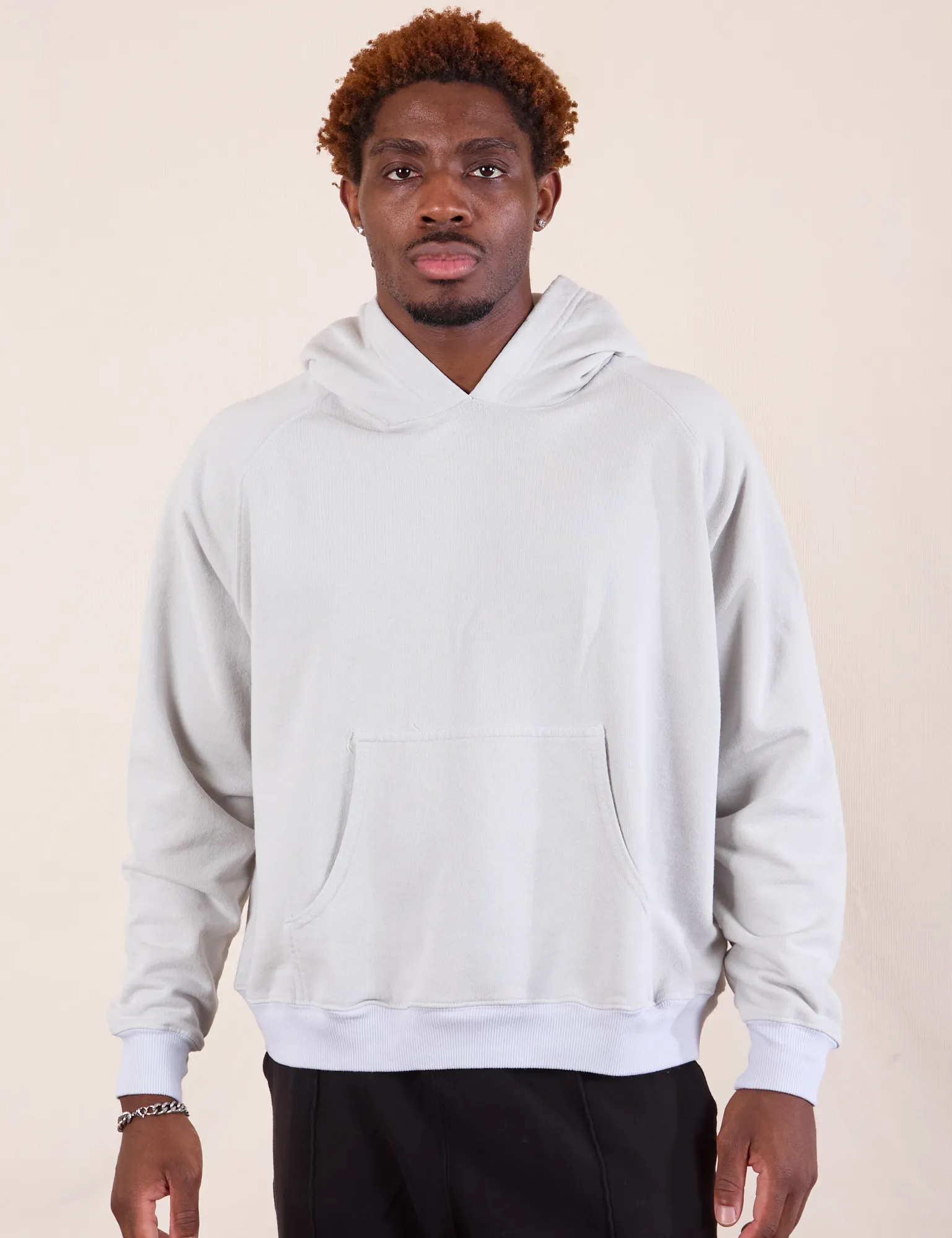 Oversized Hoodie - Dishwater White