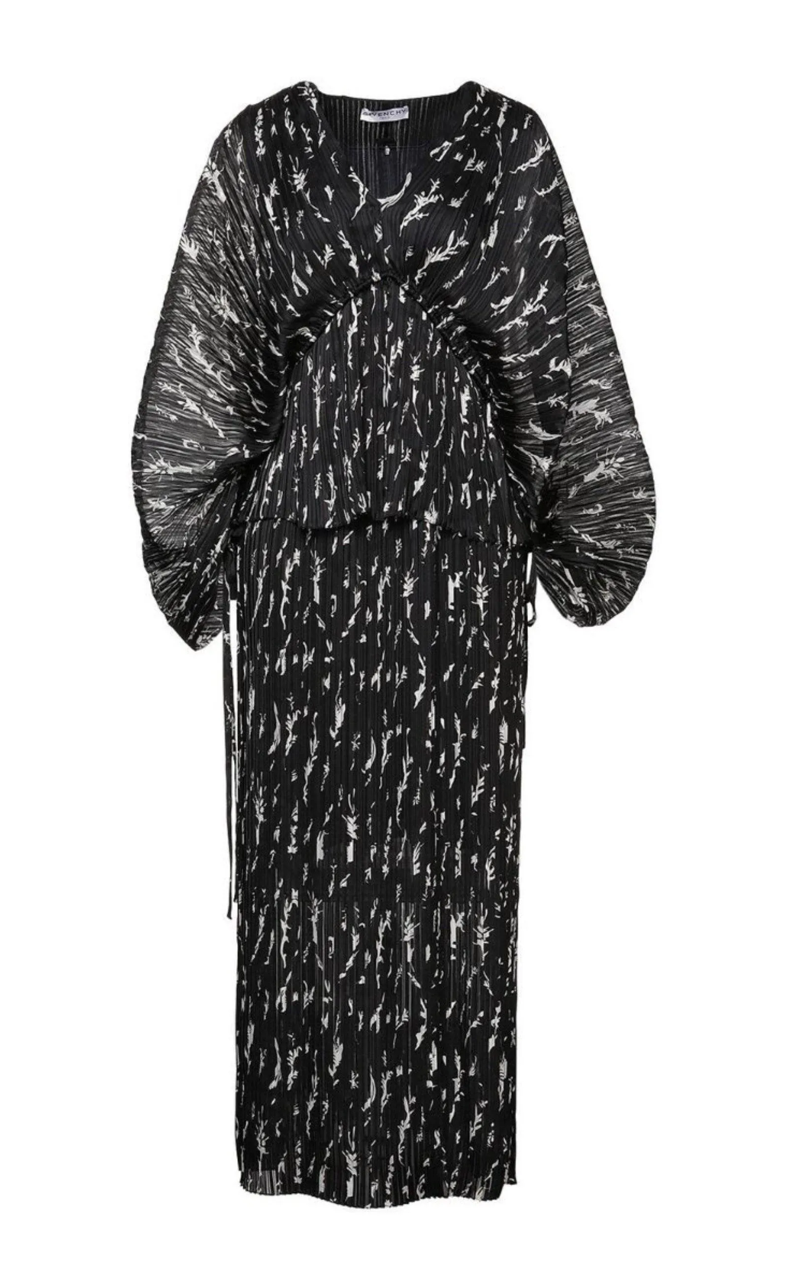 Pleated Maxi Dress